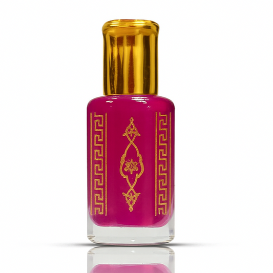 Rose Musk Oil Perfume - Alcohol-Free Floral Body Oil for Women | Halal, Long Lasting & Skin Friendly